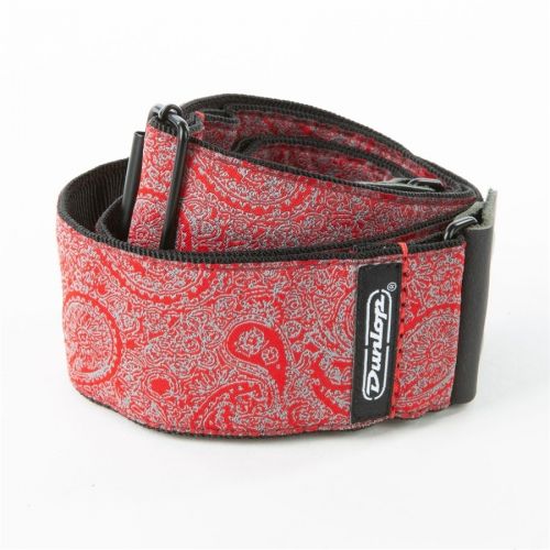 Dunlop - D67-11 Tracolla Jacquard Paisley Red