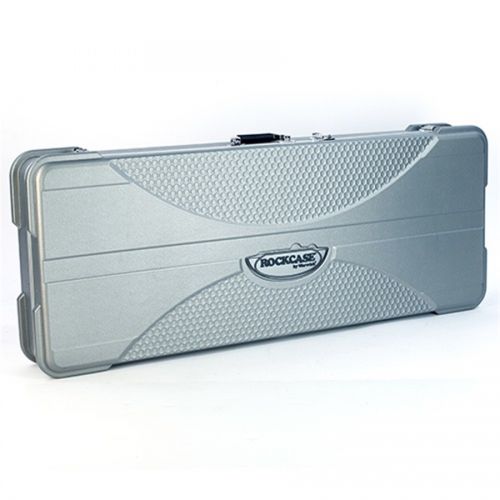 0 Rockbag - RC ABS 10520 S/4 Case rettangolare ABS Premium per Chitarra Explorer Style, Silver