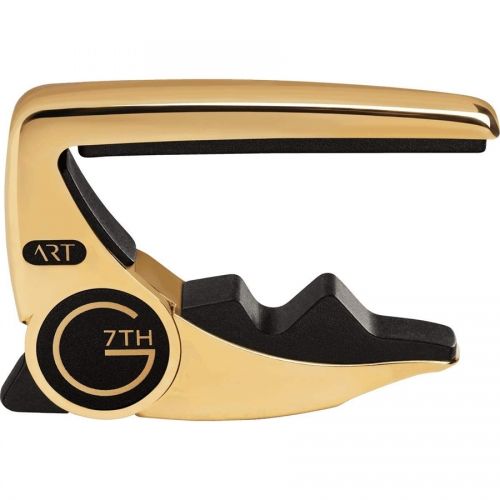 0 G7TH - Performance 3 ART 6 Steel Strings 18kt Gold Plated Capo