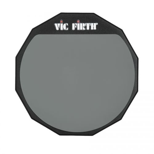 0 VIC FIRTH PAD12 - Single Sided Practice Pad 12"
