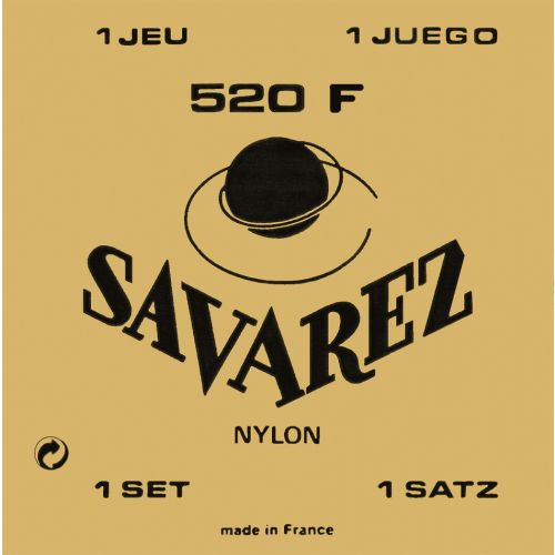 0 Savarez - 520F Set Tensione Normale - Sol Ricoperto