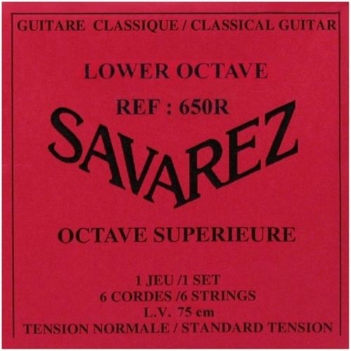 0 Savarez - 650R Lower Octave String Set