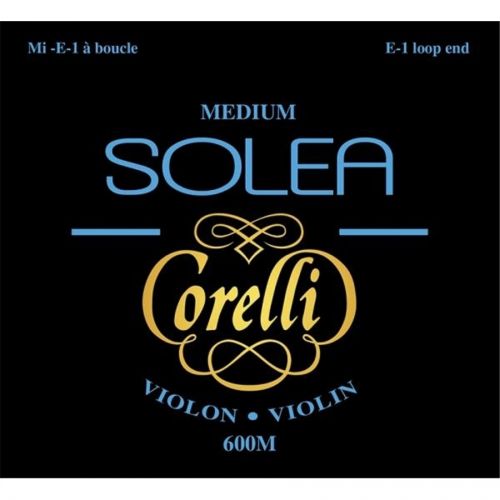 0 Savarez - 600M Set Corde Violino Solea Corelli, Tensione Media, loop end