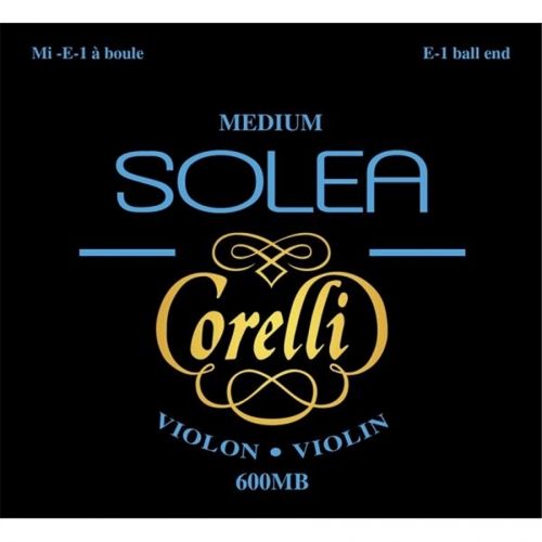 0 Savarez - 600MB Set Corde Violino Solea Corelli, Tensione Media, ball end