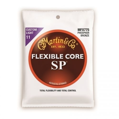 Martin & Co. - MFX775 SP Flexible Core Custom Light Phosphor Bronze 11-52