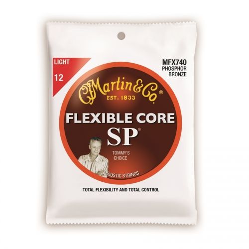 Martin & Co. - MFX740 SP Flexible Core Light Phosphor Bronze 12-54