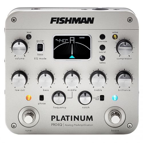 0 Fishman - PRO-PLT-201 Platinum Pro EQ/DI Analog Preamp