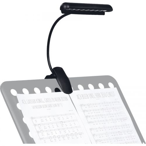 RTX LPL Lampada a Clip Flessibile per Leggio (9 led)