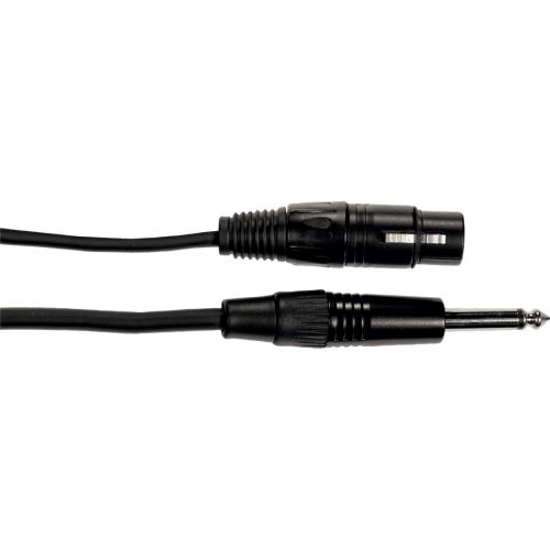 Yellow Cable - M05J Cavo Microfonico Jack Sbilanciato/XLR Femmina 5 m