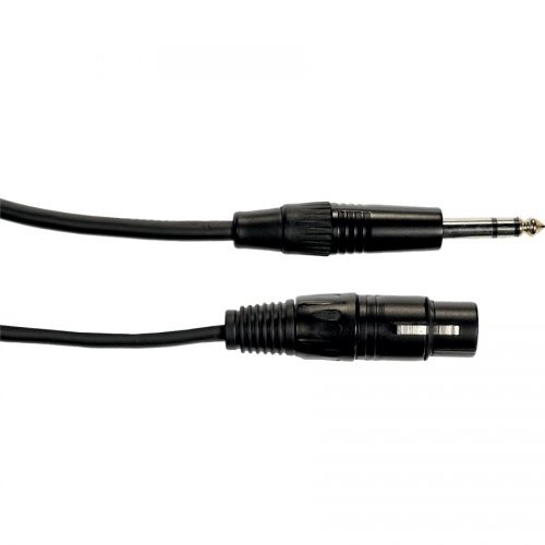 Yellow Cable - M10J-S Cavo Microfonico Jack TRS/XLR Femmina 10 m