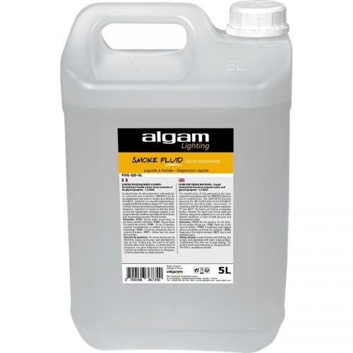 0 Algam Lighting - FOG-QD-5L Liquido Fumo Dispersione Rapida Effetto CO2 5L