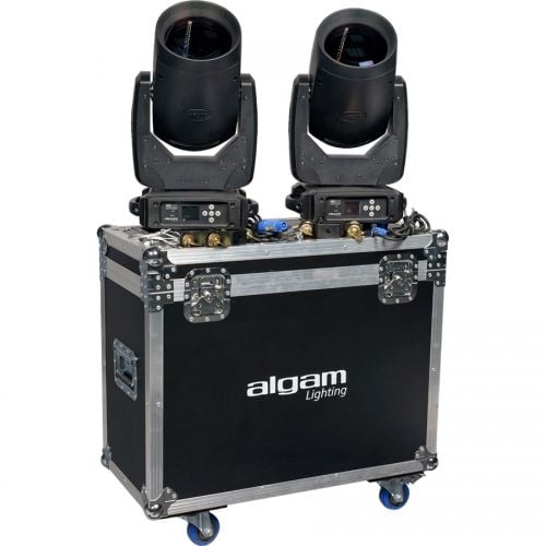 0 Algam Lighting Kit 2x BEAM MB100 + FlightCase