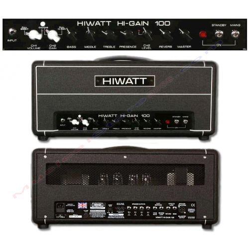 0-HIWATT HG-100HD - TESTATA
