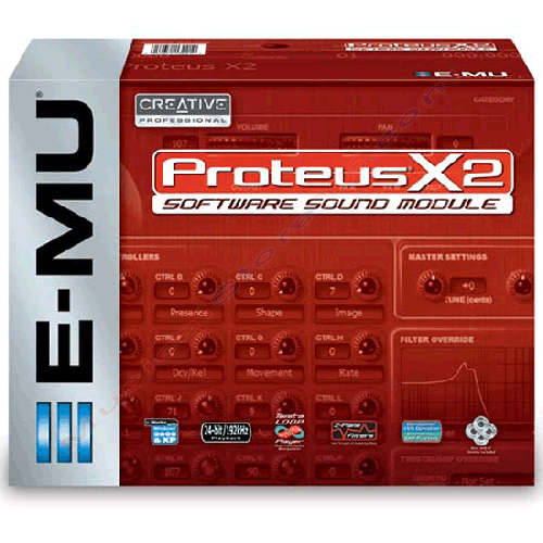 0-E-MU PROTEUS X 2.0 w/MIDI