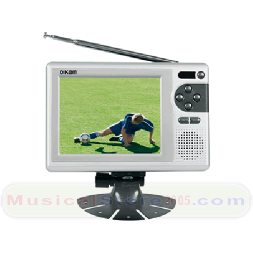DIKOM TV-609 TV COLOR PORTATILE CON LCD DA 5.5