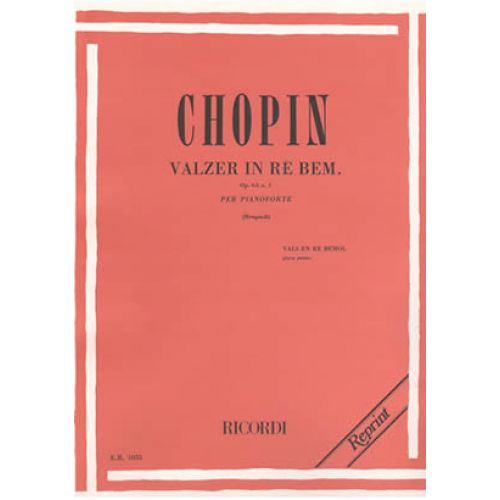 0-RICORDI Chopin - VALZER I