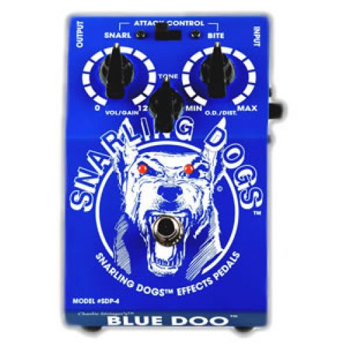 0-SNARLING DOGS SDP04 BLUE 