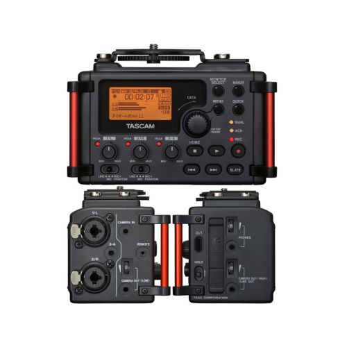 Tascam DR60D MKII MK2 - Registratore Audio Digitale Professionale Multitraccia per DSLR