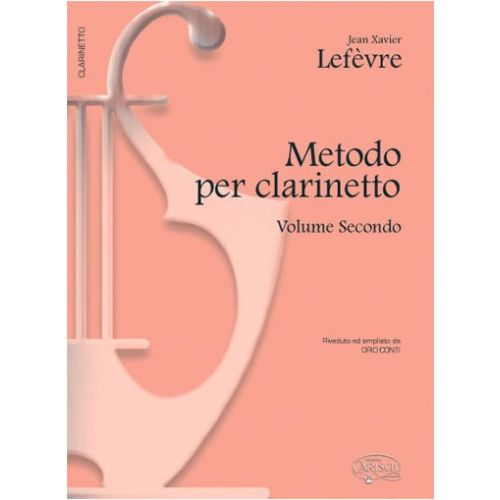 CARISCH Lefèvre, Jean Xavier - METODO Per CLARINETTO, Volume 2