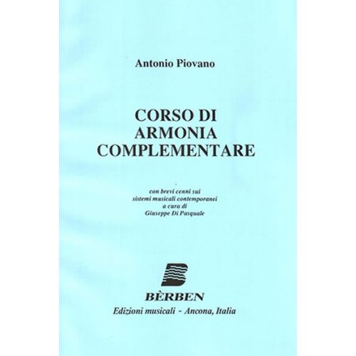 BÉRBEN Piovano Antonio - CORSO DI ARMONIA COMPLEMENTARE