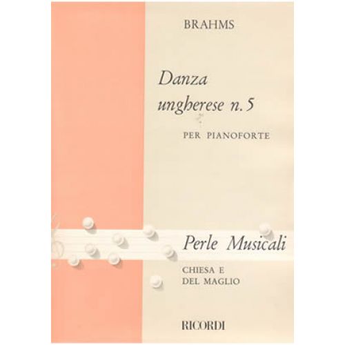 0-RICORDI Brahms - DANZA UN