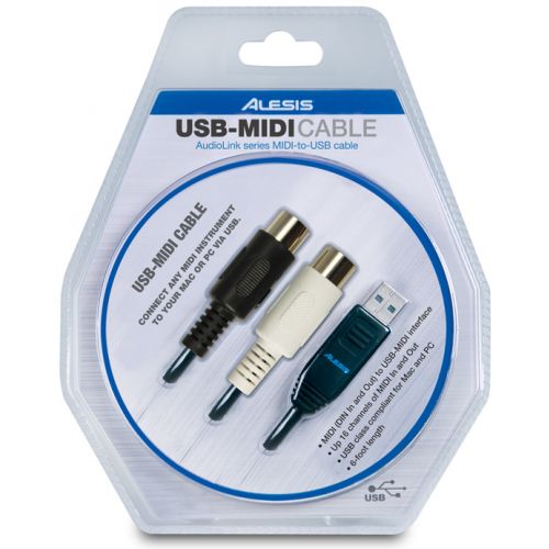 0-ALESIS USB MIDI CABLE - C