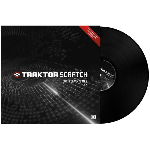 Native Instruments Vinile Time Code Nero MK2 MKII per Traktor Scratch