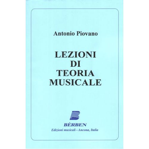 BE'RBEN Piovano Antonio - LEZIONI TEORIA MUSICALE