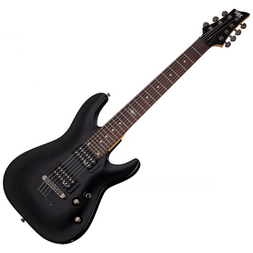 0-SGR BY SCHECTER C-7-BLK -