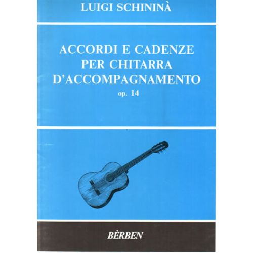 BÉRBEN Schininá, Luigi - ACCORDI E CADENZE... Op. 14