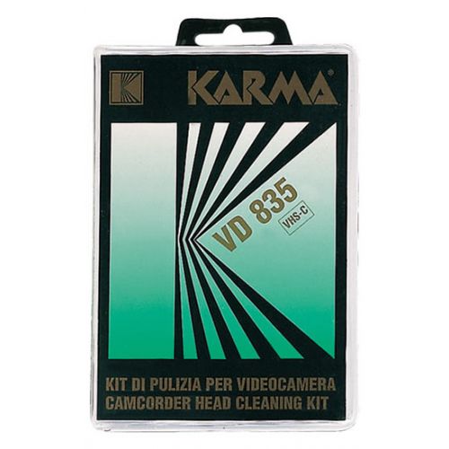 Karma VD 835 - Kit Pulizia Testine Video VHS-C
