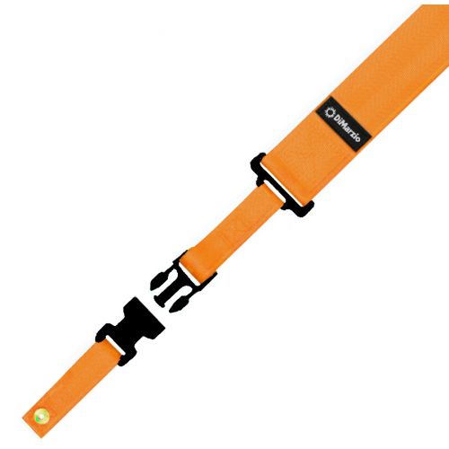 DiMarzio DD2200OR - Tracolla Arancione Neon per Chitarra