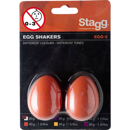 0-STAGG EGG-2 OR - MARACAS 