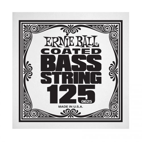 0 Ernie Ball - 0625 Coated Nickel Wound Bass .125