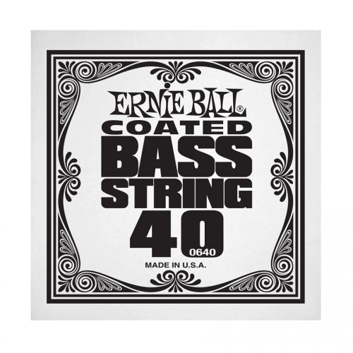 0 Ernie Ball - 0640 Coated Nickel Wound Bass .040
