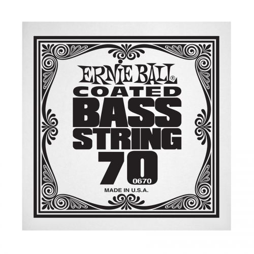0 Ernie Ball - 0670 Coated Nickel Wound Bass .070