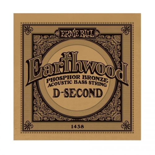 0 Ernie Ball - 1458 Earthwood Phosphor Bronze Wound Bass .055