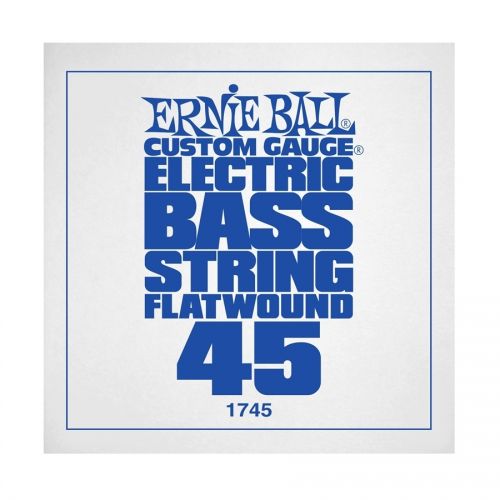 0 Ernie Ball - 1745 Steel Flatwound Bass .045