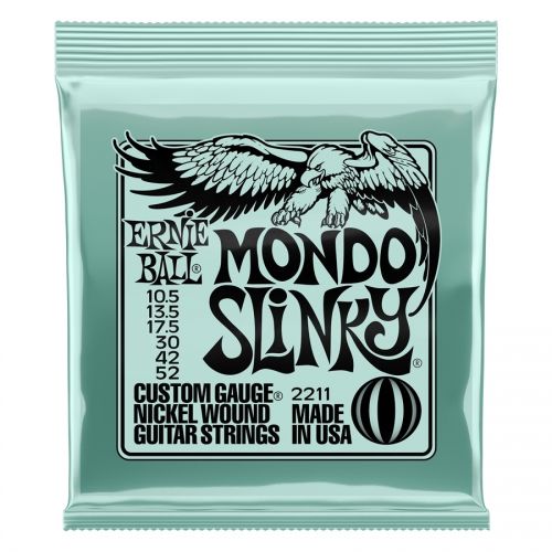 0 Ernie Ball - 2211 Nickel Wound Mondo Slinky 10,5-52