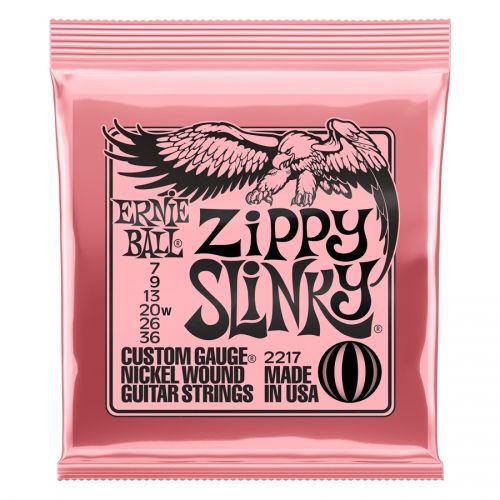 0 Ernie Ball 2217 Nickel Wound Zippy Slinky 7-36