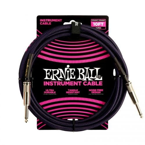 0 Ernie Ball 6393 Braided Straight Straight 3m