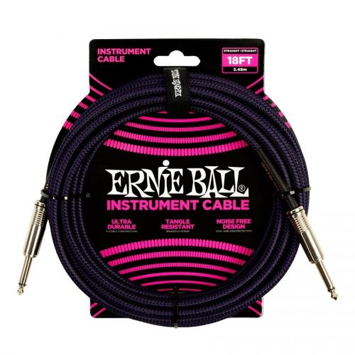 0 Ernie Ball 6395 Braided Straight Straight 5.5m