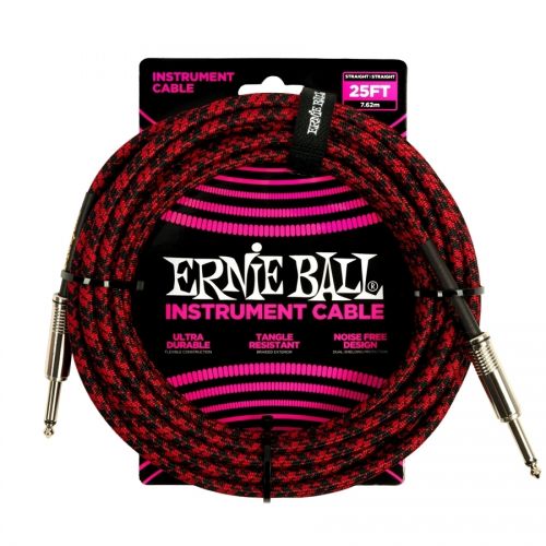 0 Ernie Ball 6398 Braided Straight Straight 7.6m