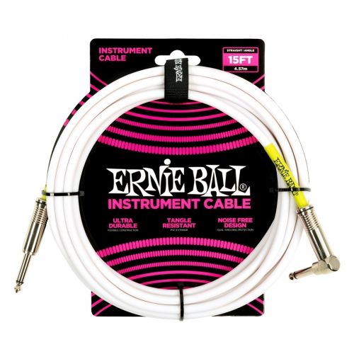 0 Ernie Ball 6400 PVC Straight Angle 4.5m