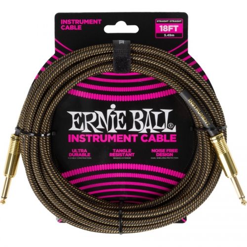 0 Ernie Ball 6432 BRAIDED CABLES PAY DIRT 5,5 M