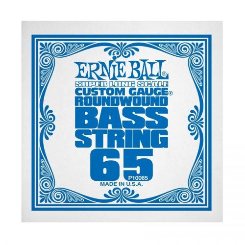 0 Ernie Ball - 0065 Nickel Wound Bass Scala Super Lunga .065