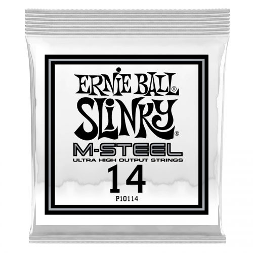 0 Ernie Ball - 0114 M-Steel Reinforced Plain .014