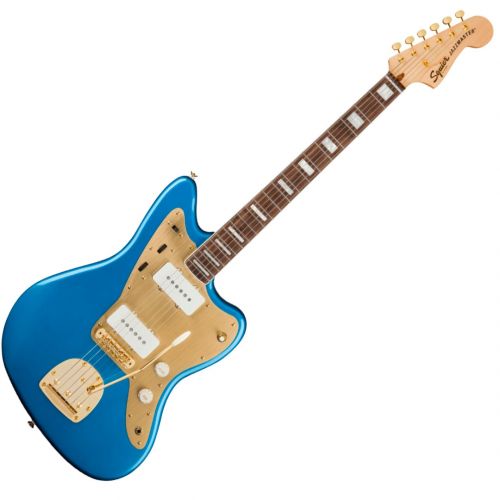 Squier 40th Jazzmaster Gold Edition Lake Placid Blue