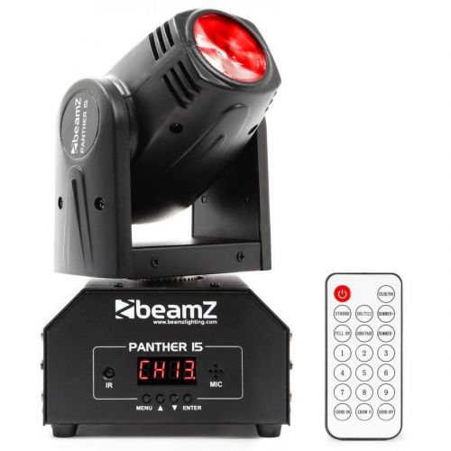 0 BeamZ panther 15 led beam moving head irc