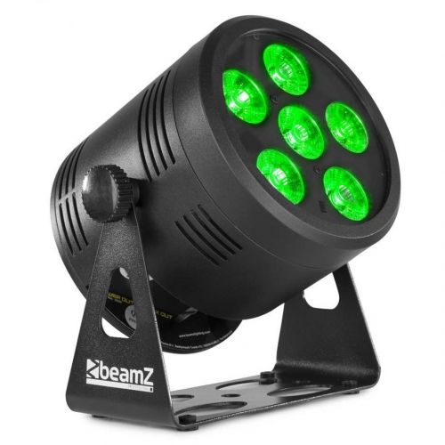 0 BeamZ bbp66 uplight 6x6w 4in1 dmx irc